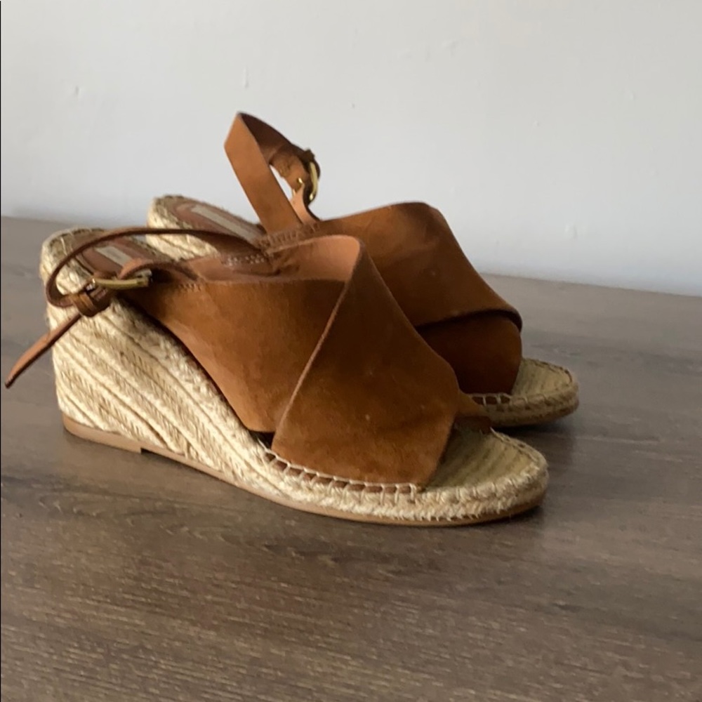 H&M 100% Suede Wedge